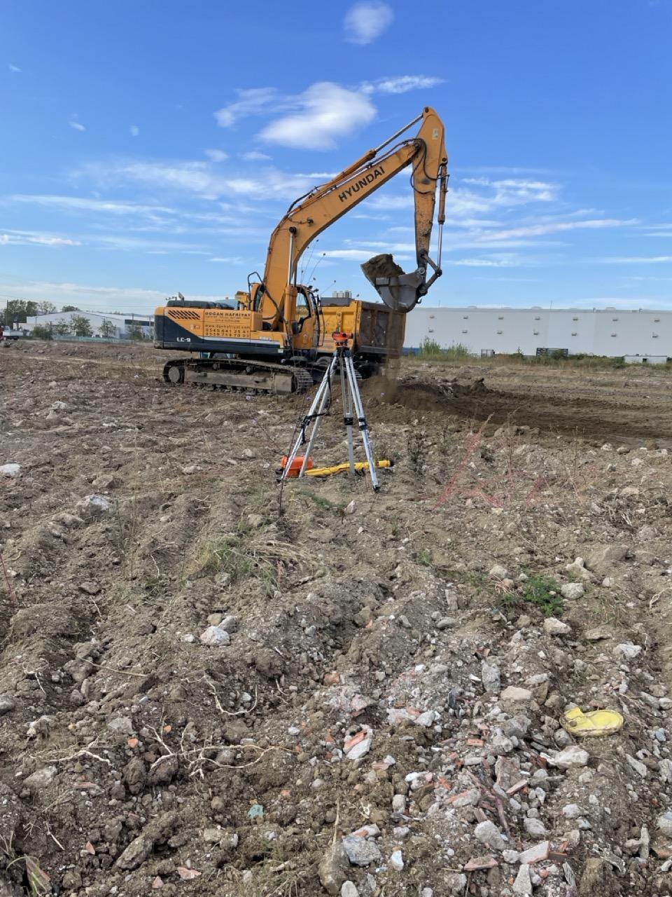 Adient Fabrika Hafriyat ve Dolgu Çalışmaları